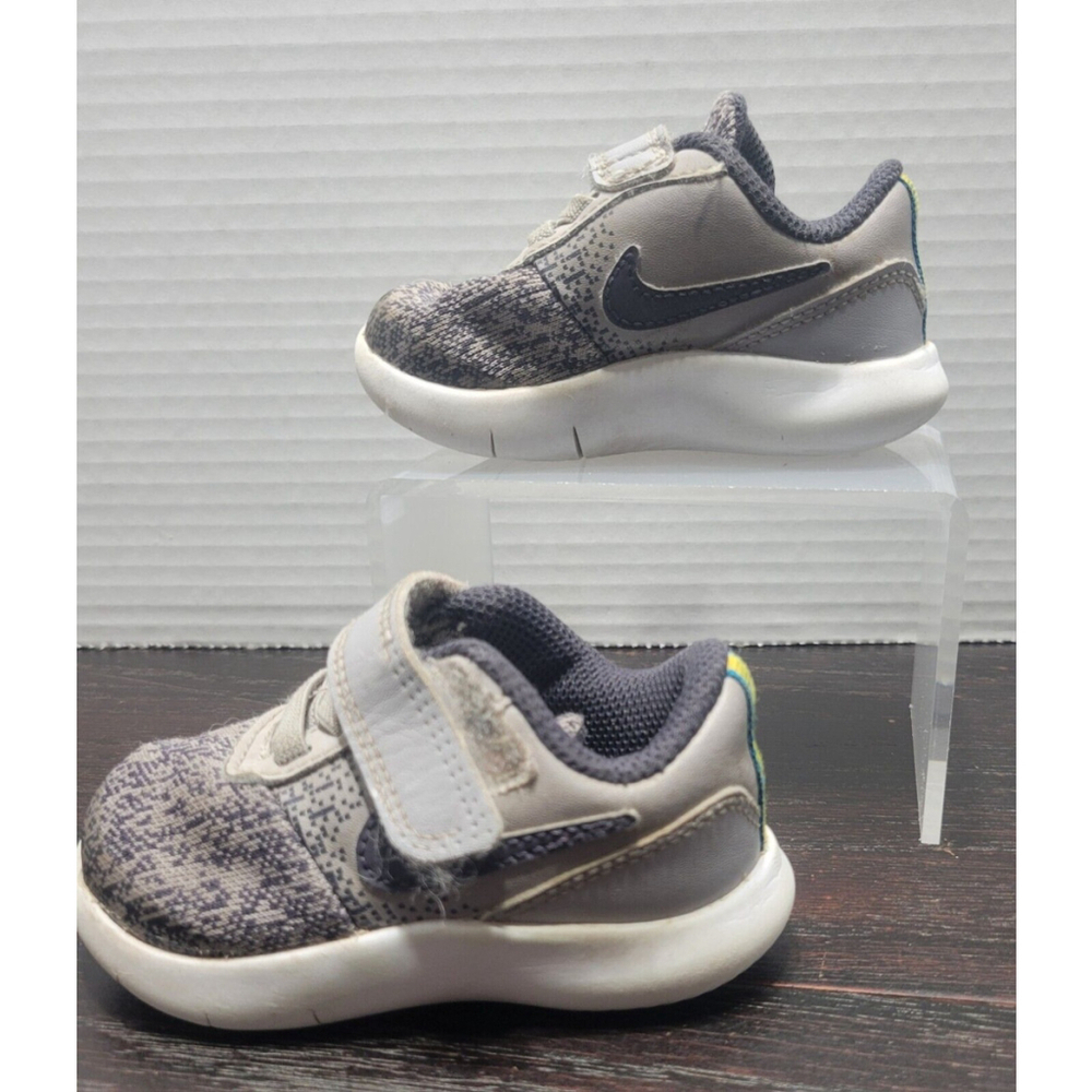Nike Flex Contact Grey Running Shoes - Baby Toddler Size 4c (917935-008)